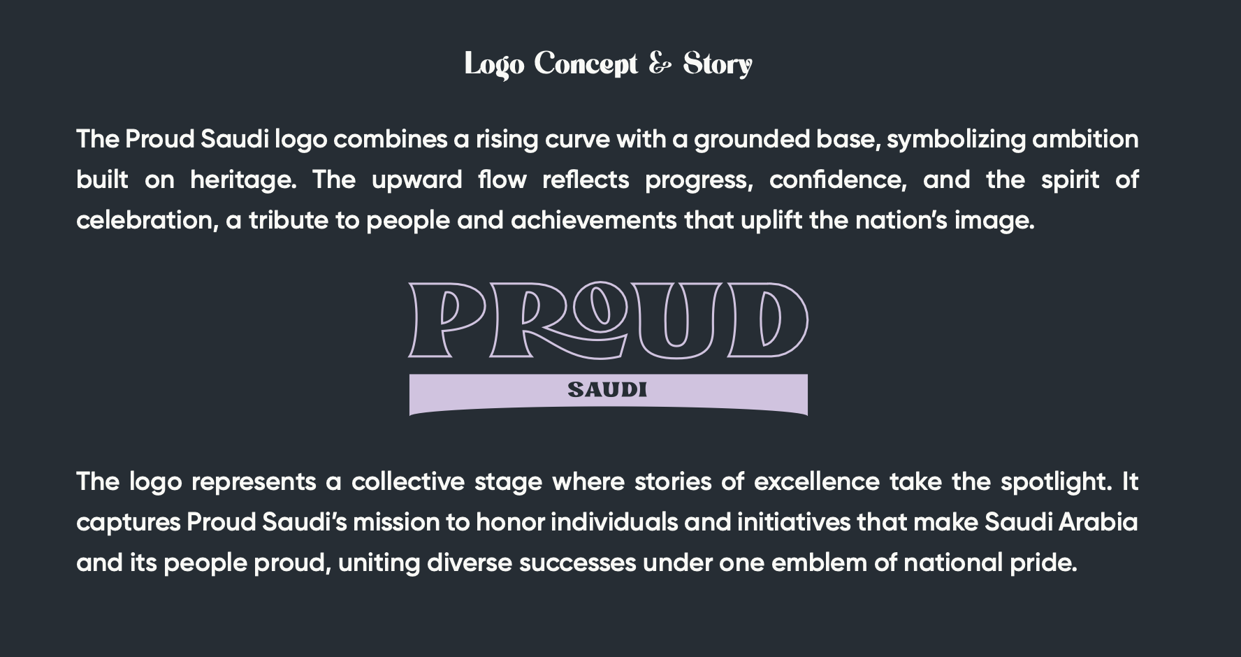 Proud Saudi: Proud to Be